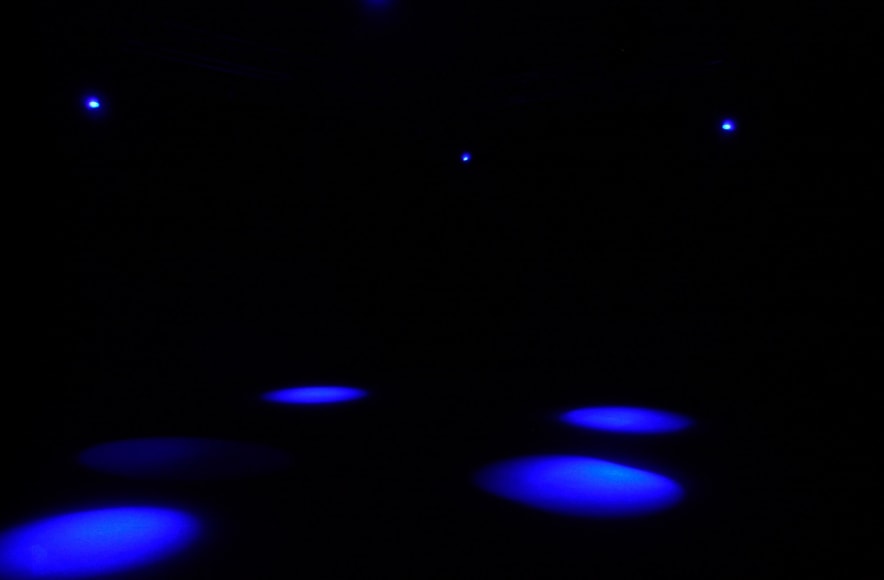 Kristin Oppenheim Installation view: Black Sabbath, 2002