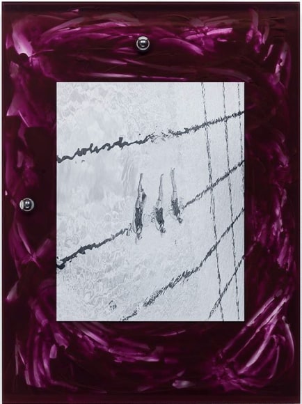 Elad Lassry, Untitled (Swimmers, Purple), 2015