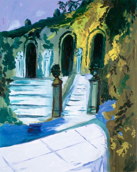 Karen Kilimnik, The Grotto, 1997