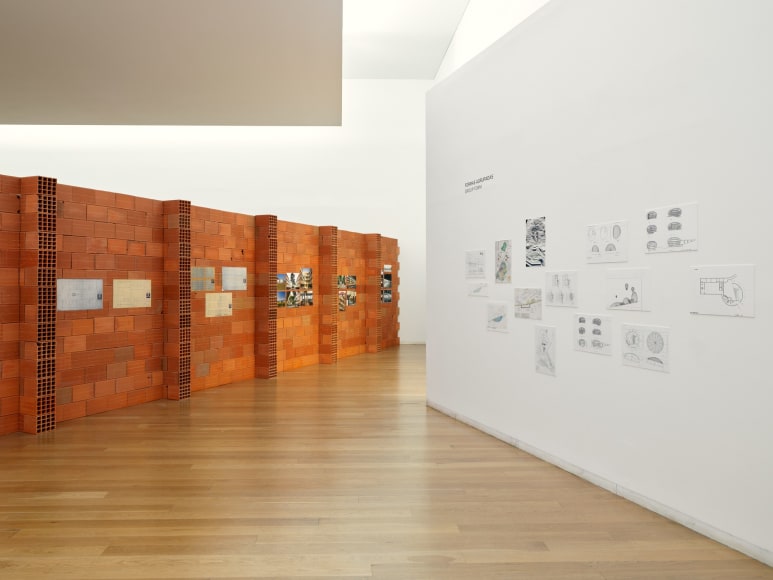 Installation views, 'Not Post-Modernism. Dan Graham and 20th-Century Architecture', Fundação de Serralves - Museu de Arte Contemporânea, Porto (Portugal), from 13 OCT 2023 to 31 MAR 2024.