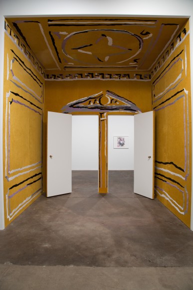 Nick Mauss, Installation view: Perforations