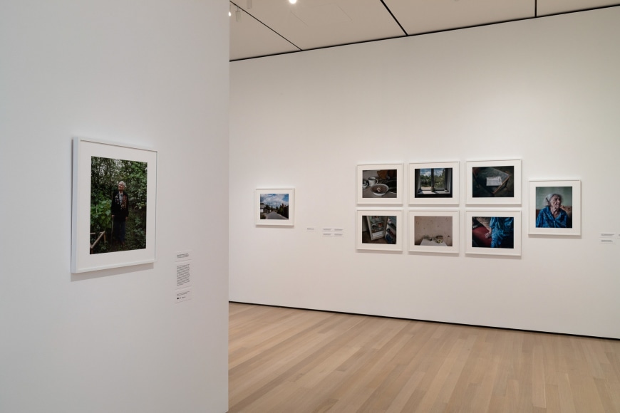 Installation view of Stephen Shore. The Museum of Modern Art, NY, November 19, 2017 – May 28, 2018.