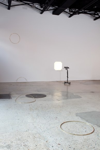 Installation view One Leading Away From Another