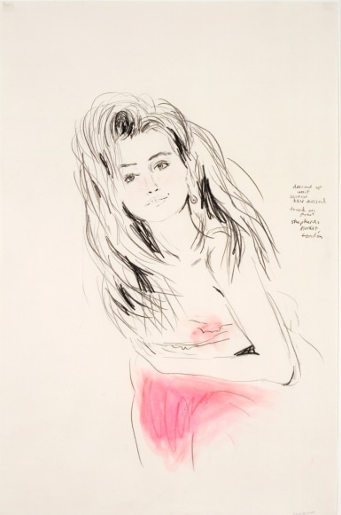 Karen Kilimnik, Dressed Up Waif, Shepherd’s Market, London, 1989