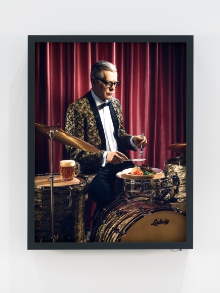 Rodney Graham, Dinner Break (Salisbury Steak), 2017
