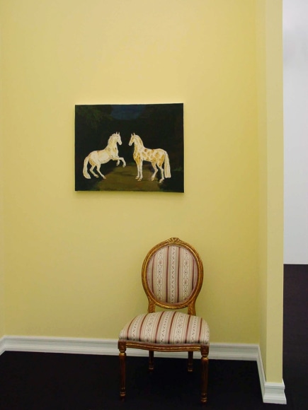 Karen Kilimnik, Installation view: Frieze London, 303 Gallery Booth, 2003