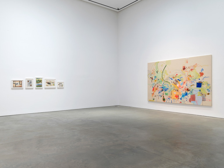 Sue Williams, Installation view: 303 Gallery, 2017