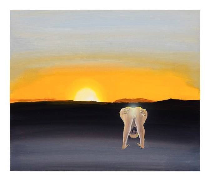 Tala Madani, Sun god, 2016