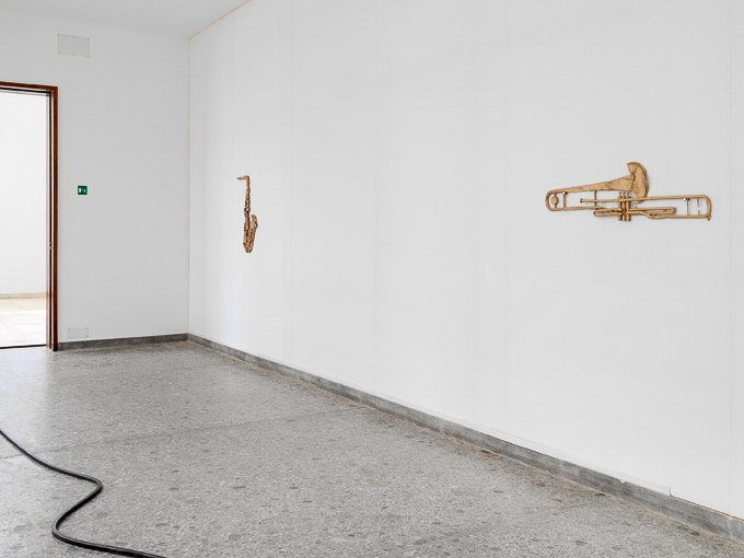 Valentin Carron, Installation view: 55th International Art Exhibition, La Biennale de Venezia, Swiss Pavilion, 2013