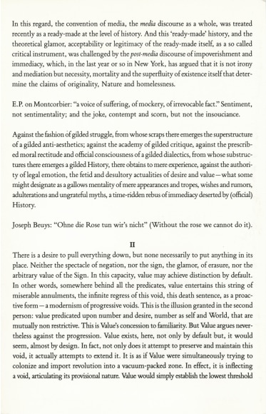 A Deer Manger, A Dress Pattern, Farthest Sea Water, and A Signature.