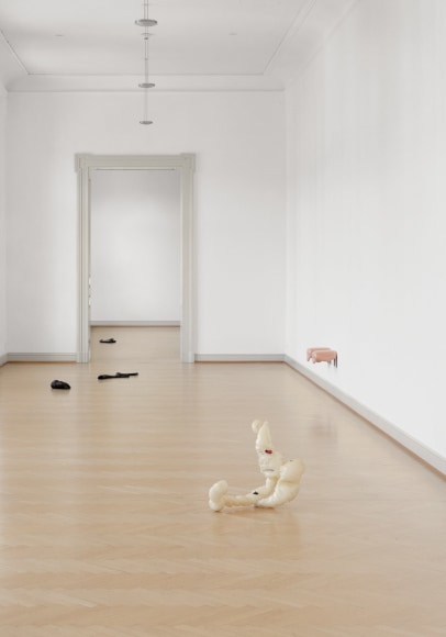 Nina Canell, Installation view: Reflexologies, Kunstmuseum St. Gallen, Switzerland, 2018