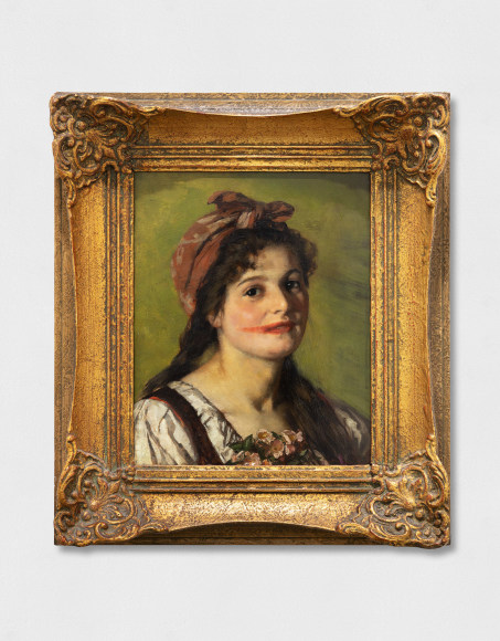 Hans-Peter Feldmann, Woman with smudged lips
