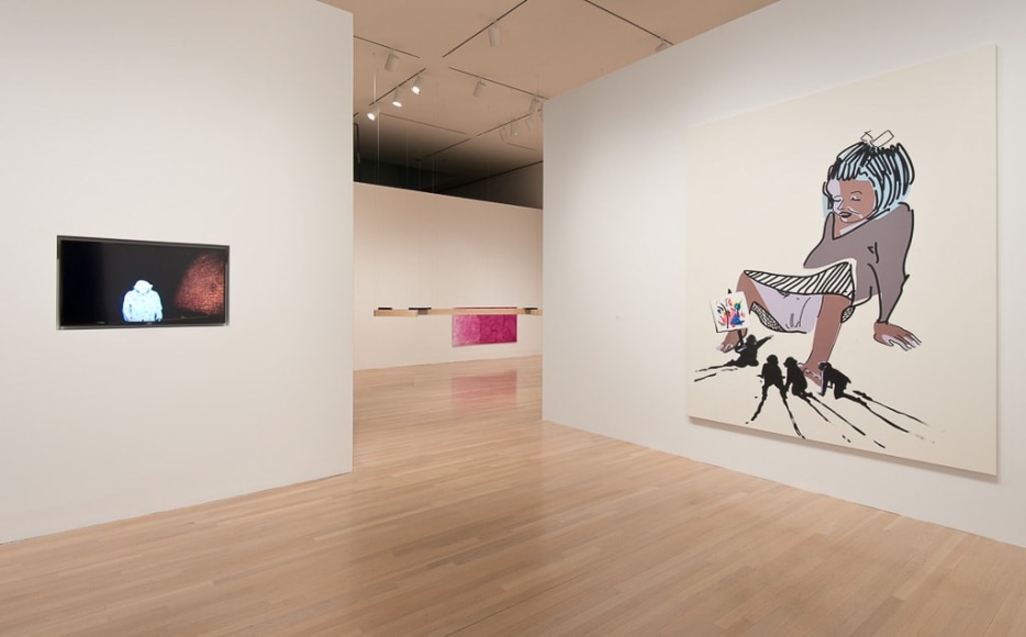 Tala Madani, Installation view: Made in L.A. 2014, Hammer Museum, Los Angeles