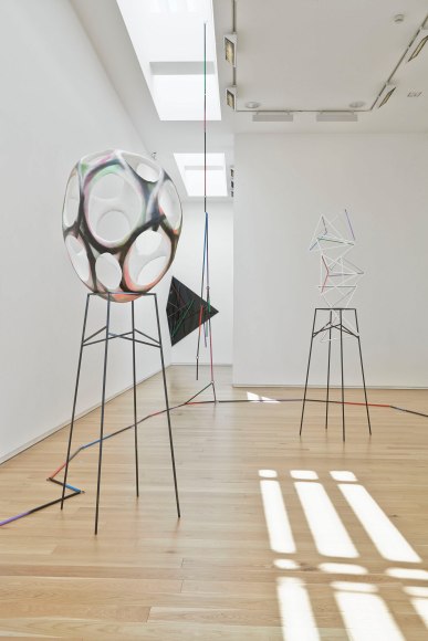 Eva Rothschild, Installation view: Dublin City Gallery, The Hugh Lane, 2014
