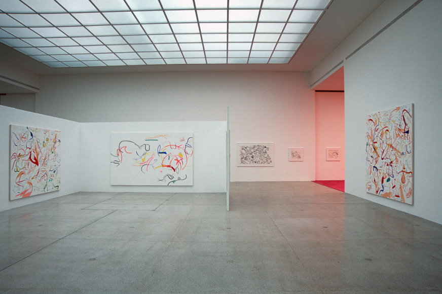 Sue Williams, Installation view: Art for the Institution and the Home, Secession, Vienna, 2002