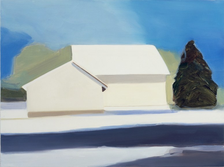 Maureen Gallace, Icy Barns (Tree), 2006