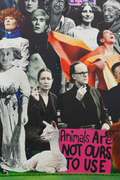 Dominique Gonzalez-Foerster, VOLCANIC EXCURSION (A VISION), 2021, installation view Secession 2021, photo: Oliver Ottenschl&auml;ger