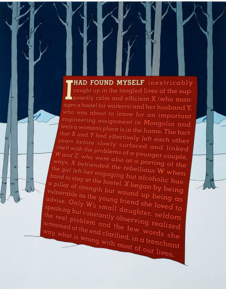 Larry Johnson, Untitled (W, X, Y + Z), 1991