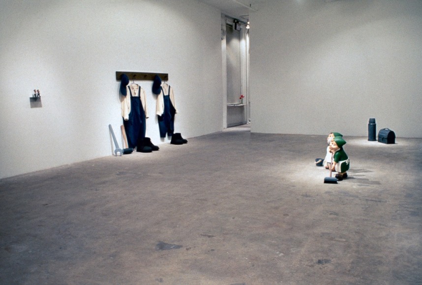Installation view: Daniel Oates, 303 Gallery, New York, 1992