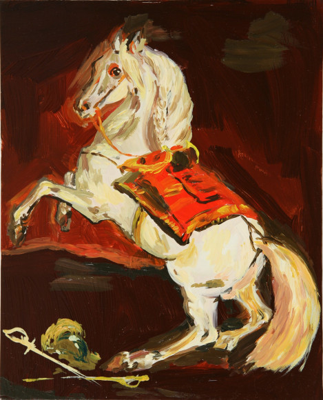 Karen Kilimnik, the splendid Lippazanner at the battle of austerlitz, 2006