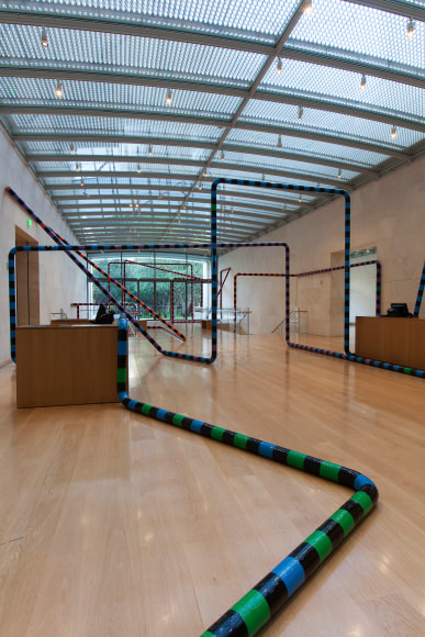 Eva Rothschild, Why Don't You (Dallas), 2012, Installation view: Sightings: Eva Rothschild, Nasher Sculpture Center, Dallas