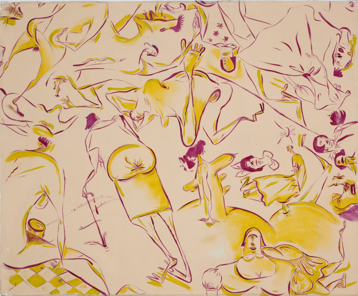 Sue Williams, The Rainbow, circa 1996