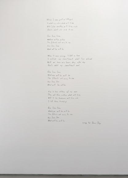 Hans-Peter Feldmann, Que Sera