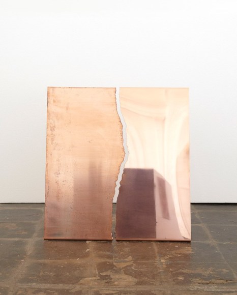 Sam Falls, Untitled (Copper Tear, 7), 2012