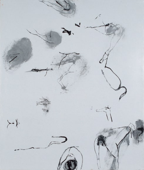 Sue Williams, Muzzle, World, 1995
