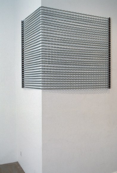 Liz Larner, Wrapped Corner, 1991