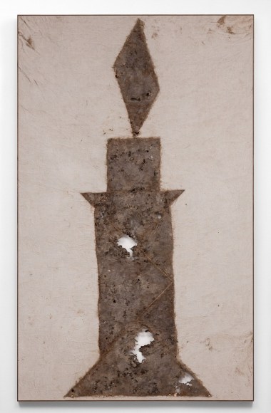 Sam Falls Untitled (Marfa, TX, Candle) 2014