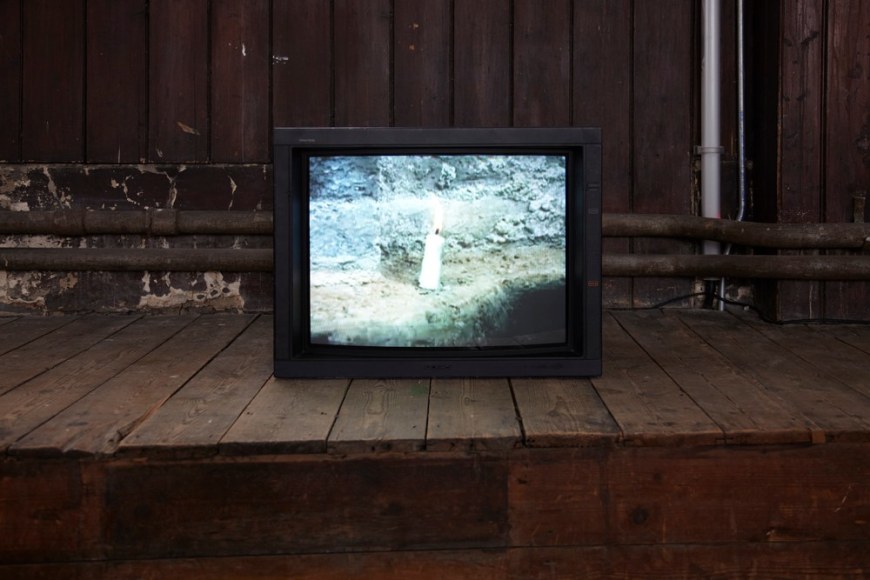 Sam Falls, Exhibition view: Zabludowicz Collection, London, 2014