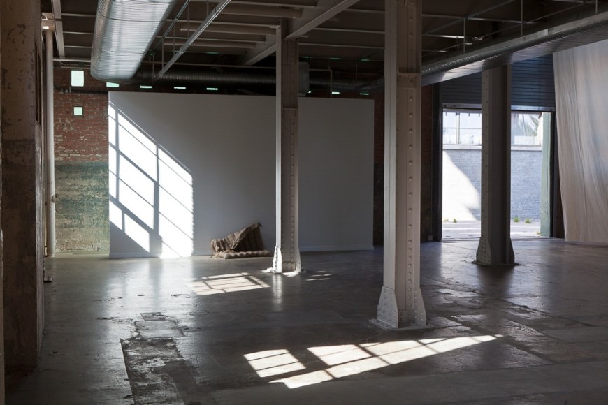 Jacob Kassay, Installation view: No Goal, Power Station, Dallas, 2012