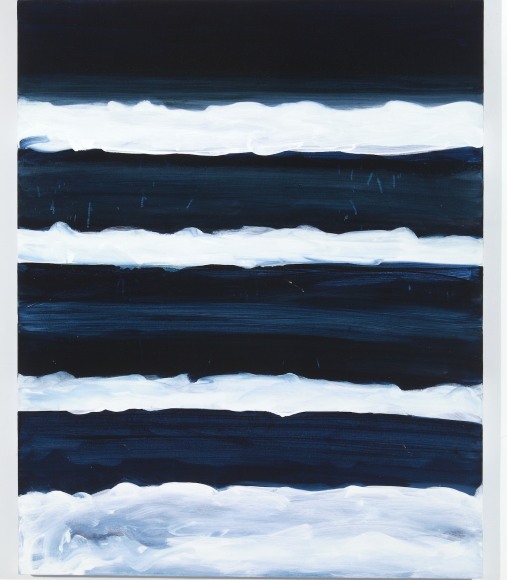 Mary Heilmann, Night Swimmer, 1998, oil on canvas