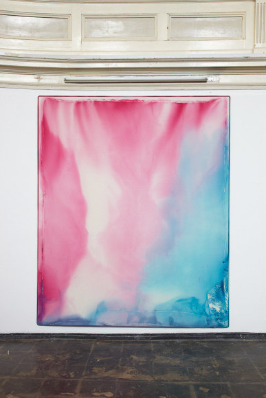 Sam Falls, Untitled (Topanga Rain, Rope, 10), 2013