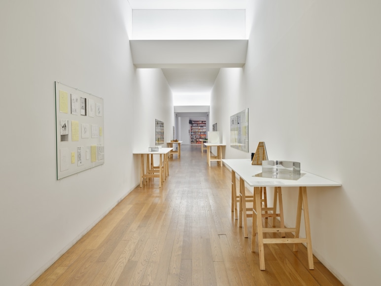 Installation views, 'Not Post-Modernism. Dan Graham and 20th-Century Architecture', Fundação de Serralves - Museu de Arte Contemporânea, Porto (Portugal), from 13 OCT 2023 to 31 MAR 2024.