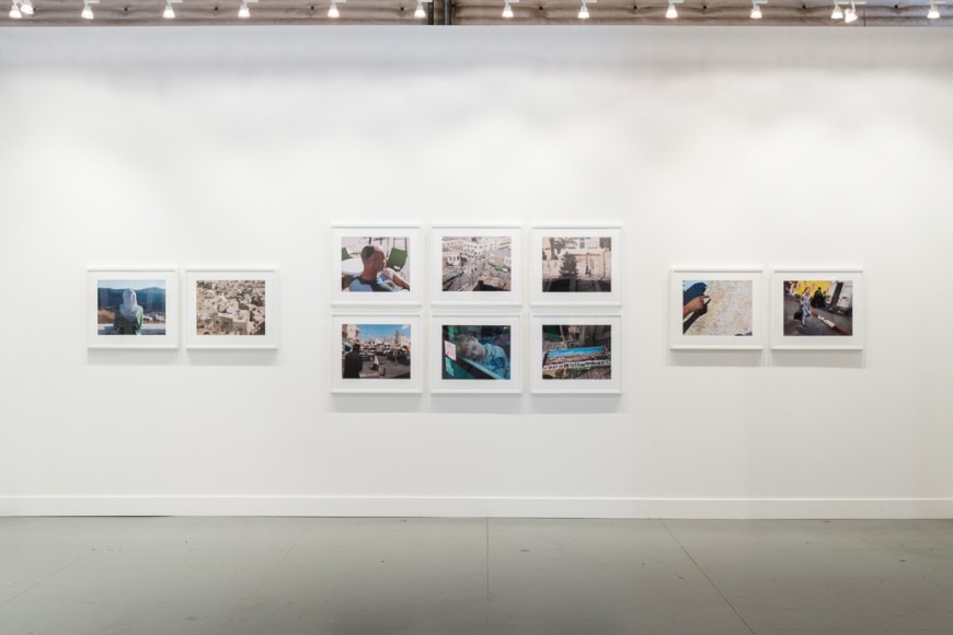 Stephen Shore, Installation view: Paris Photo, Los Angeles, 303 Gallery, Stage 31, Booth 02, 2014