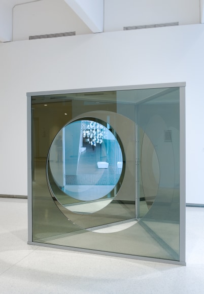 Installation view: Dan Graham: Beyond, Walker Art Center, 2009-2010, Photo: Gene Pittman