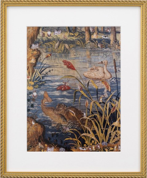 Karen Kilimnik, cat island, the renaissance, 2015