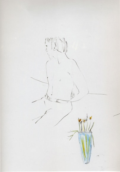 Collier Schorr, Drawn Flowers, 2007