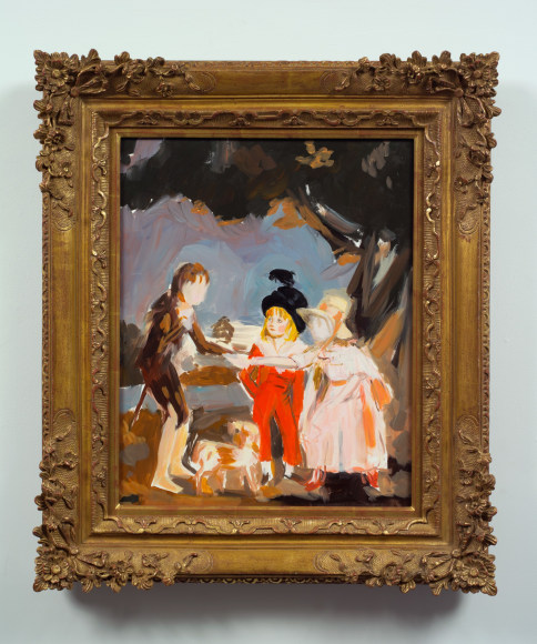 Karen Kilimnik, the poor little beggars, 2008