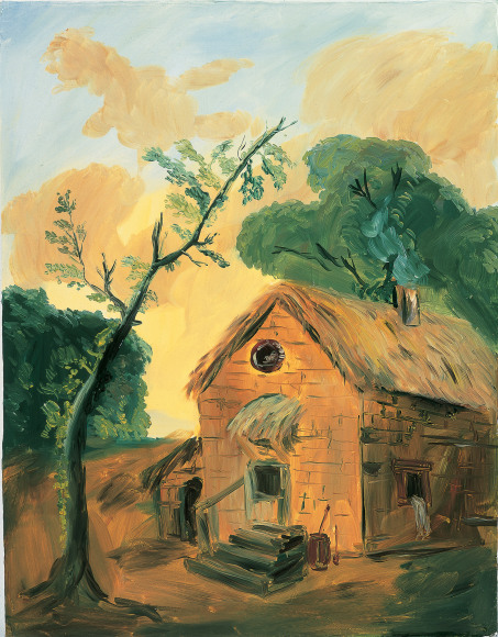 Karen Kilimnik, Giselle’s Cottage at the Bolshoi, 2001
