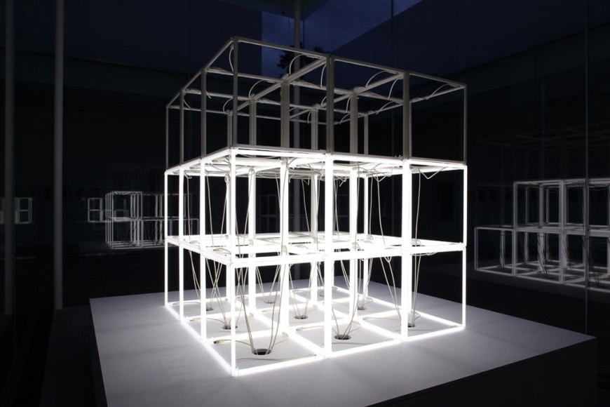 Jeppe Hein, Installation view: 360°, 21st Century Museum of Contemporary Art, 2011