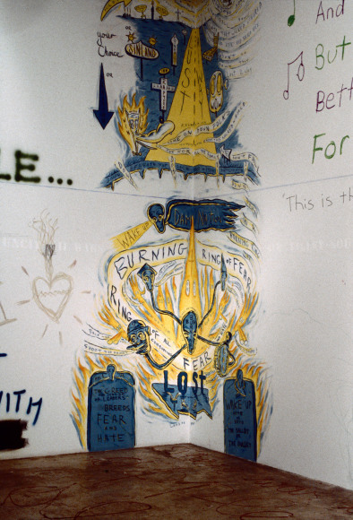 Installation view Writings On The Wall