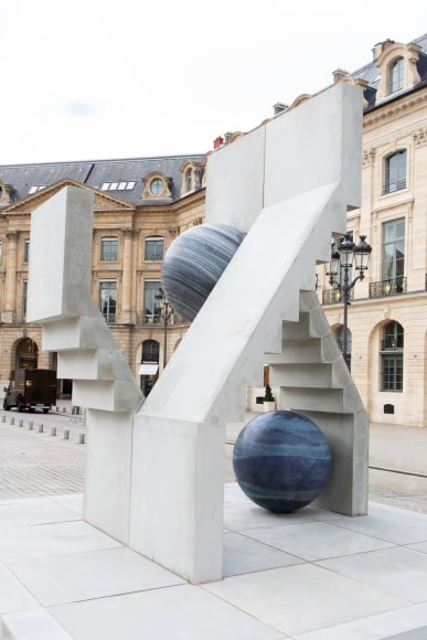 Alicja Kwade Au cours des mondes, 2022