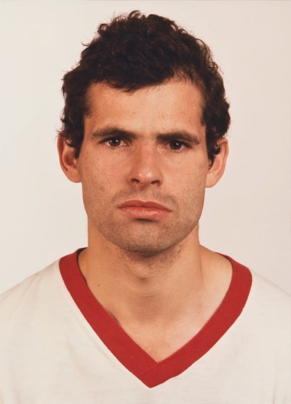 Thomas Ruff, Portrait (Heinz Haussman), 1988