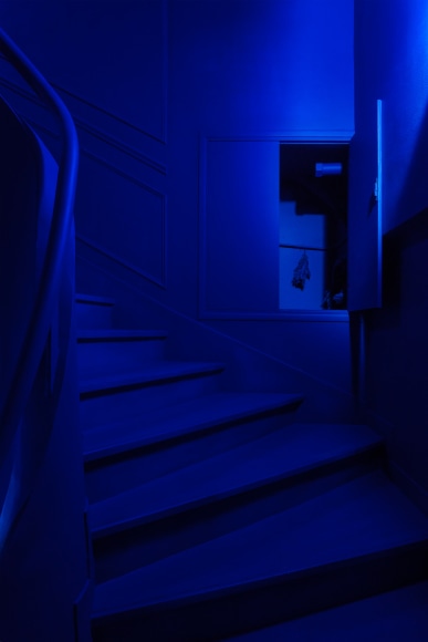 Mike Nelson, Cloak, 2016, Installation View: Nouveau Mus&eacute;e National de Monaco, off-site project UBS building