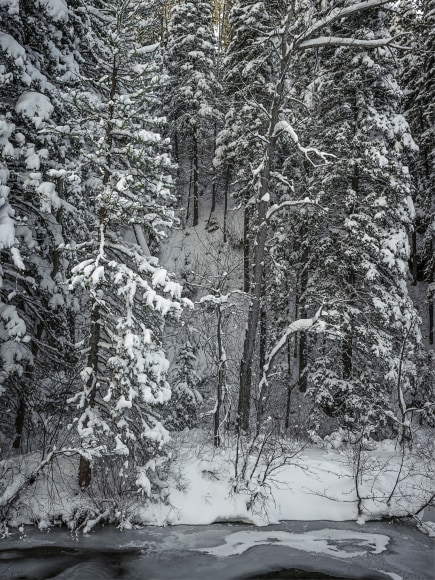 Stephen Shore, Hyalite Canyon, Gallatin County, Montana, December 26, 2017