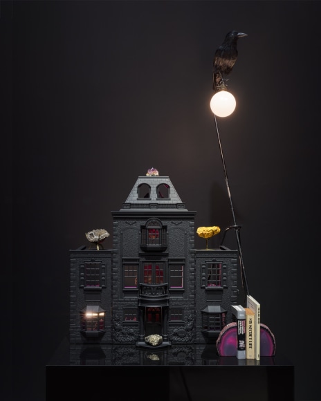 Jonathan Horowitz & Rob Pruitt, Peacock Hill Dollhouse (Moon Rocks)