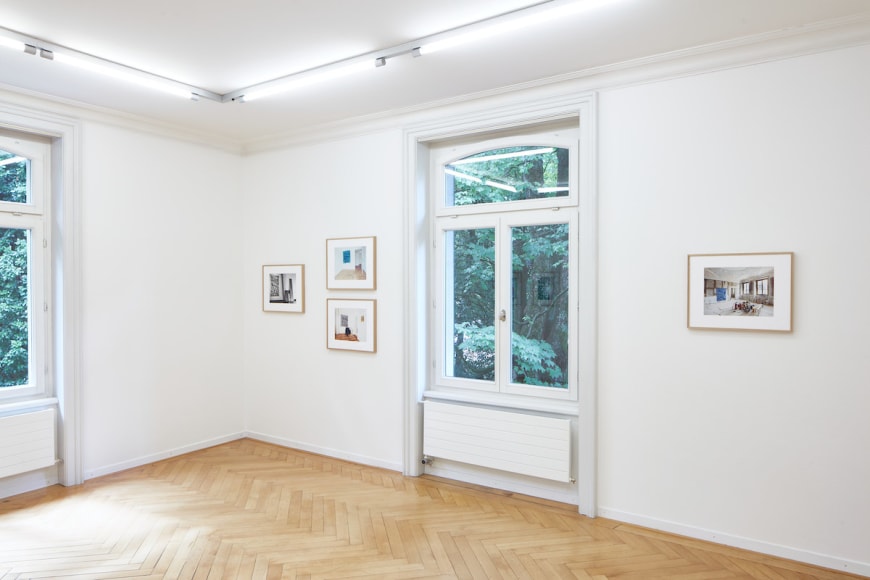Installation view: Kim Gordon for Design Office feat. In-House Photography by Josephine Pryde, Museum im Bellpark Kriens, 2022. Photo: © Martin Stollenwerk
